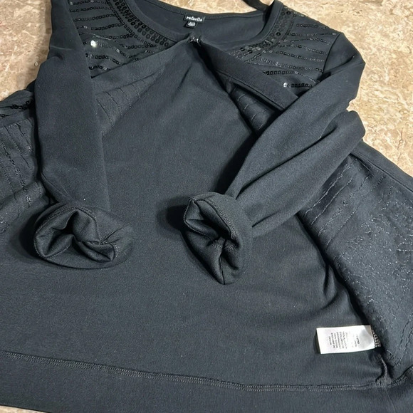 Vintage cardigan,striped,  shimmery, sequins,plus beads ,bling,shine,events, - Picture 16 of 16